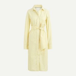 JCREW - Classic-fit crisp cotton poplin shirtdress